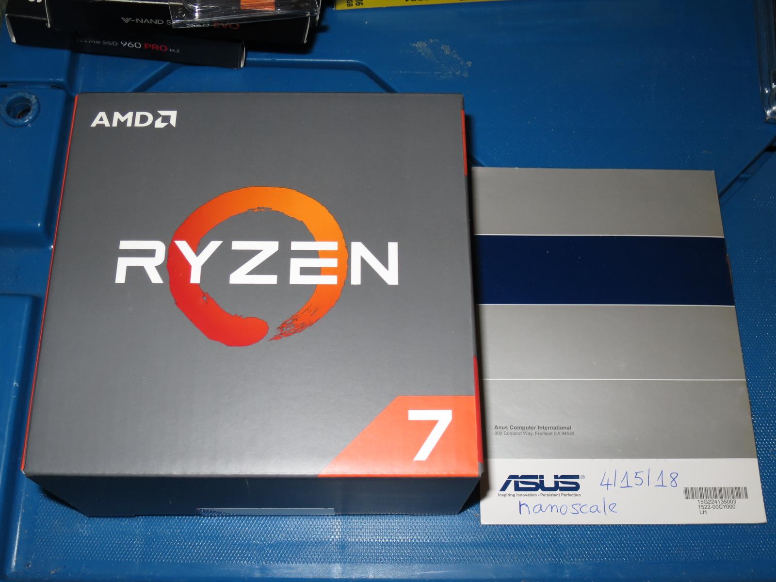 For sale New AMD Ryzen 1800X